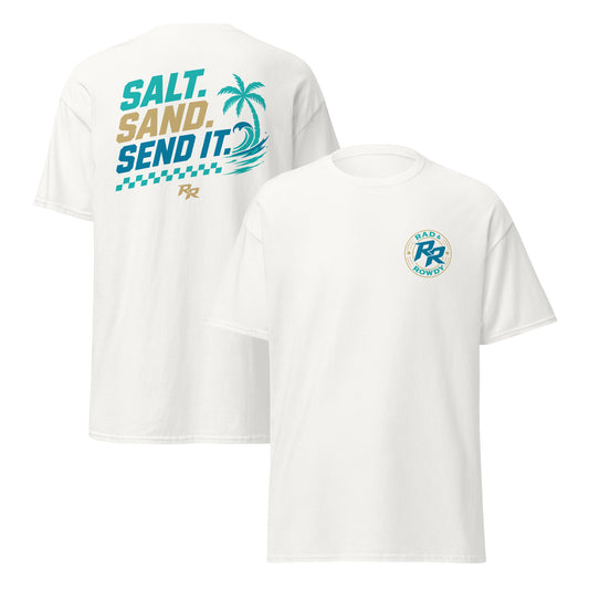 Salt. Sand. Send It. Tee
