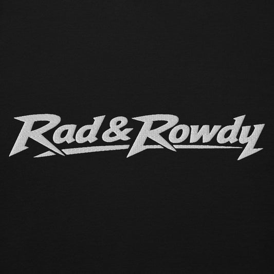 Rad & Rowdy Embroidered Hoodie - Adult
