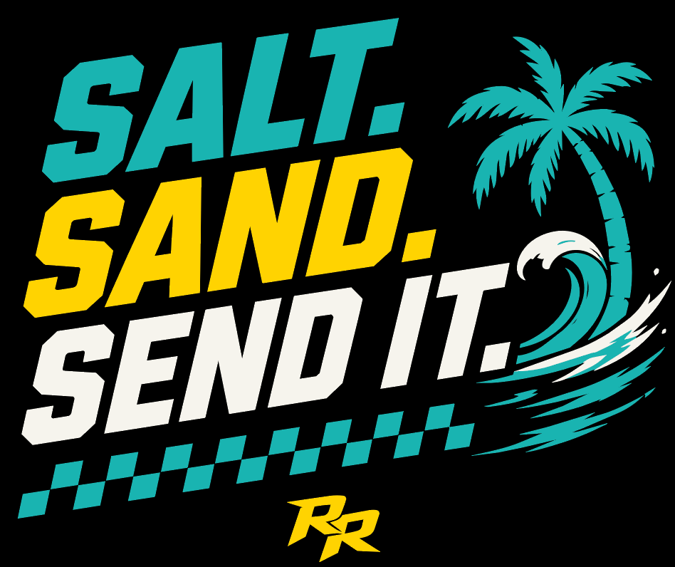 Salt. Sand. Send It. Tee