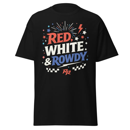 Red, White, & Rowdy Tee