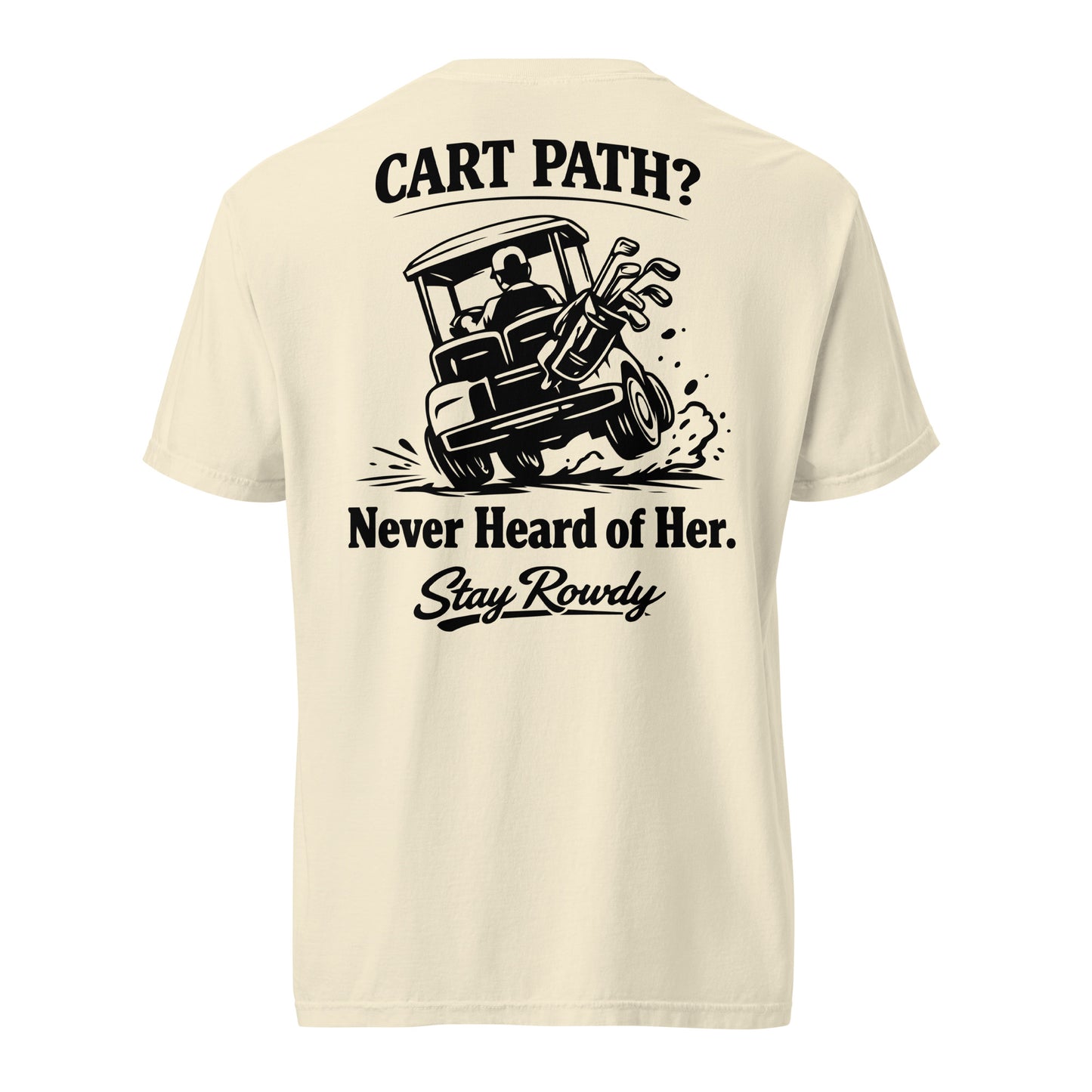 Golf Cart Path Tee - Comfort Colors
