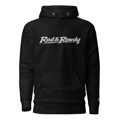 Rad & Rowdy Embroidered Hoodie - Adult