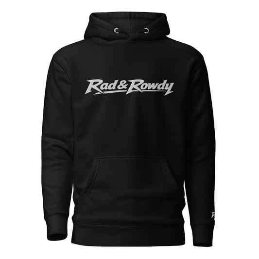 Rad & Rowdy Embroidered Hoodie - Adult