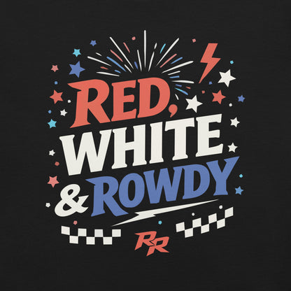 Red, White, & Rowdy Tee