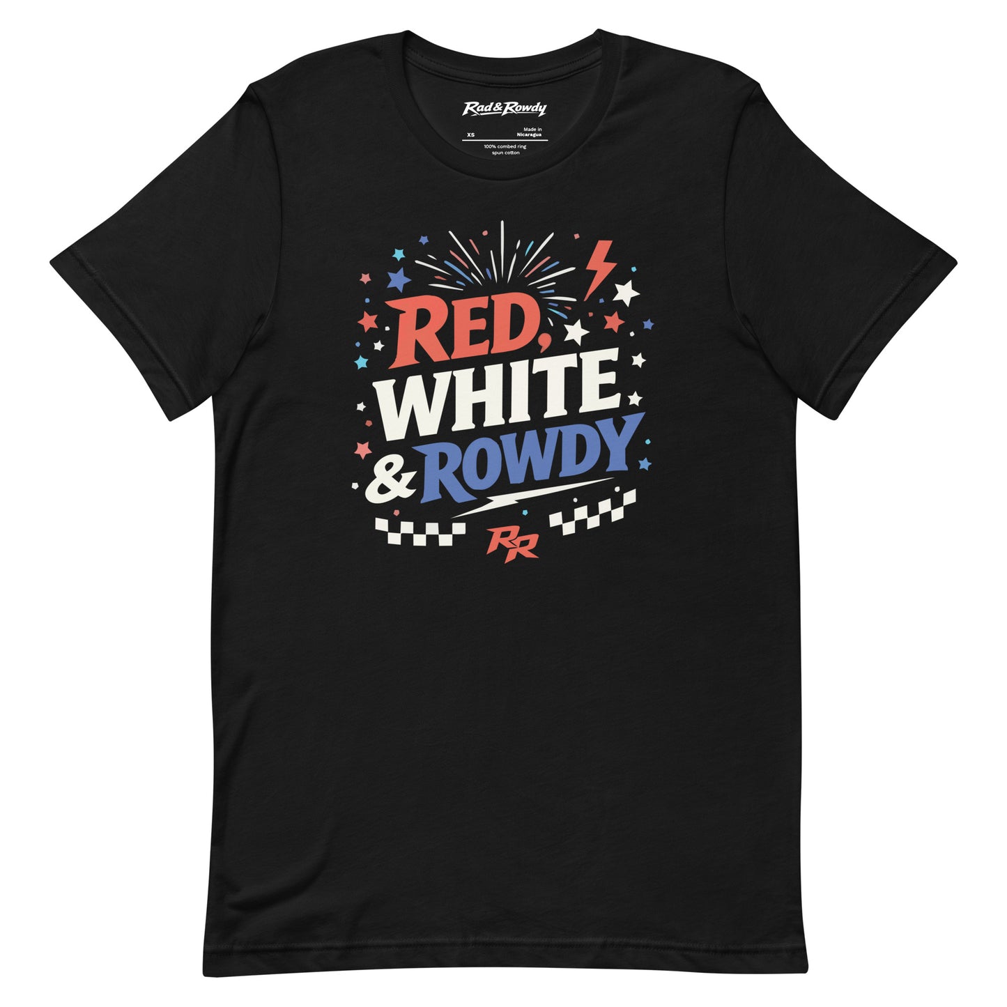 Red, White, & Rowdy Tee
