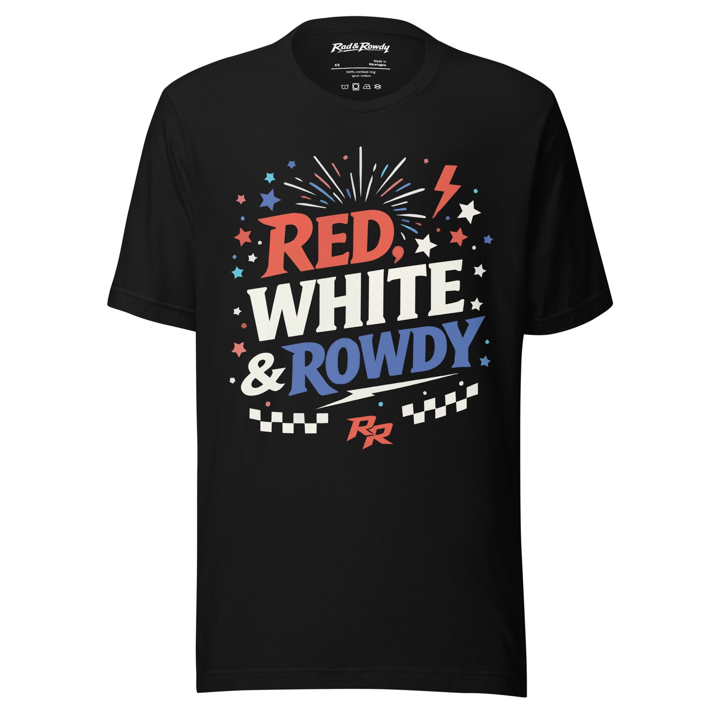 Red, White, & Rowdy Tee
