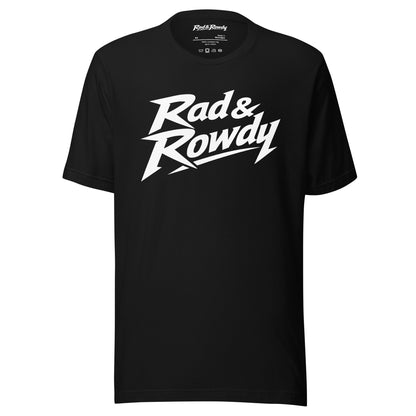 Rad & Rowdy Logo Tee - Black