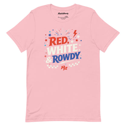Red, White, & Rowdy Tee